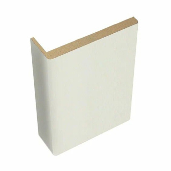 Наличник ПВХ телескопический Белый софт Аркада *10