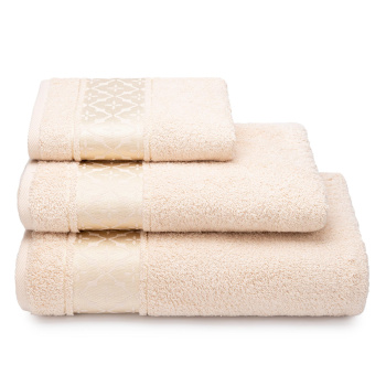 Полотенце махровое 50*90см Osman цв.13-0908 бежевый 460гр/м2 ПЦ-2601-5767 *5/20