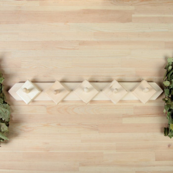 Вешалка 5 крючков, липа "Добропаровъ" 1350303