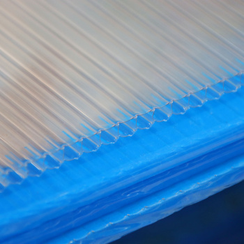 Поликарбонат 6 мм сотовый Flexy, 2.1х6 м, 0.77 кг/м², прозрачный