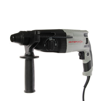 Перфоратор 800Вт 3режима 0-1250об/мин 0-5400уд/мин 3Дж кейс П-26/800ЭР ИНТЕРСКОЛ