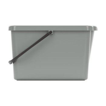 Ведро д/мытья пола пластм. 16л прямоугольное 440х235мм,выс.275мм М8587 (ЗПИ "Альтернатива") *1/10