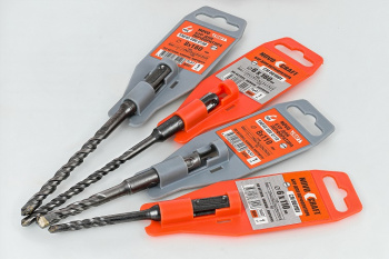 Бур по бетону 4*160мм SDS-plus 2 грани (YAE400400160) Novocraft *1