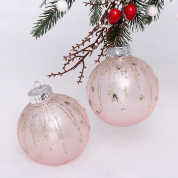 Набор украшений SHINE Diamond Tears 8 см (2 шт.), baby pink Набор украшений SHINE Diamond Tears 8 см (2 шт.), baby pink