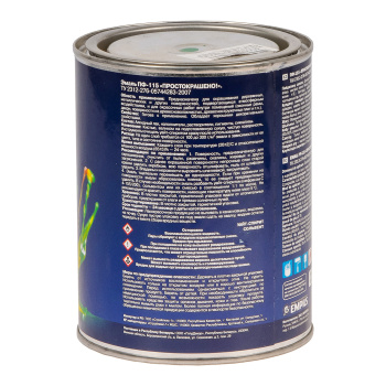 Эмаль ПФ-115 зеленая 0,8 кг Простокрашено *1/14/490 Эмаль ПФ-115 зеленая 0,8 кг Простокрашено *1/14/490