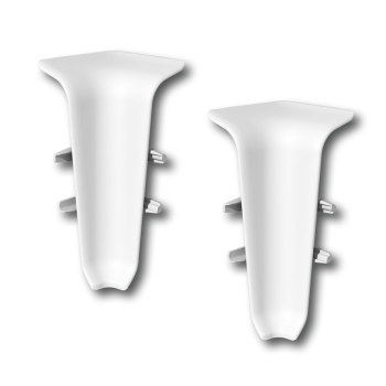 Угол внутренний IDEAL Deconika, 55 мм, 001 белый, 2 шт.