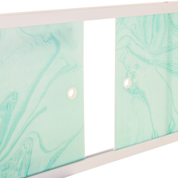 Экран под ванну "Ультра легкий" Бирюзовый 1,68м *2