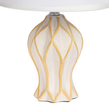 Лампа настольная 01536-0.7-01 Е14 60Вт (керамика+абажур) *1