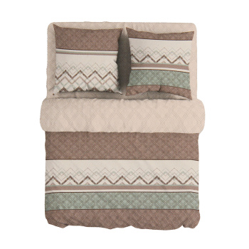 Постельное белье 1,5сп бязь Василиса 9214/1 Талисман, наволочки 70*70 - 2шт *1/6