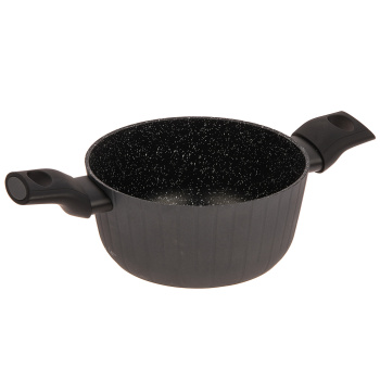 Кастрюля алюм.а/приг. Jarko "Terra" д/ИНДУКЦ.плит 2,5л d20см Стек.кр. JTr-220-11 *1/3