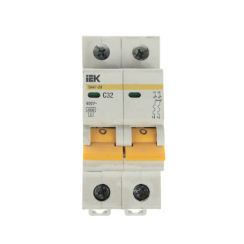 Автоматический выключатель IEK, 2 полюса, 32 А, 4.5 кА