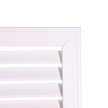 Решетка радиаторная пластиковая 600*600 мм белая *5