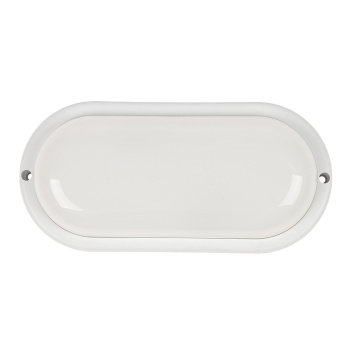 Светильник накладной светодиодный 15Вт 6,5К 1100Лм IP65  овал белый ЖКХ Gauss 161411315 *1/40