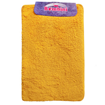 Коврик д/ванной Bombini "Shaggy Soft" (50см х 80см) Ярко-Желтый *1/30