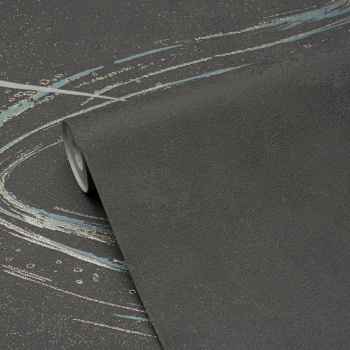 Обои флиз Ateliero Tornado (графит) 589249 1.06*10м *6