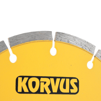 Диск алмазный 180*22,00*2,3мм сегментный по бетону (2208115) Korvus *1/50 Диск алмазный 180*22,00*2,3мм сегментный по бетону (2208115) Korvus *1/50