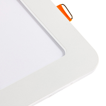 Светильник встраив. Ecola Квадрат даунлайт с драйвером 6W 6.5K 120*120*20 DSRD60ELC *10/40