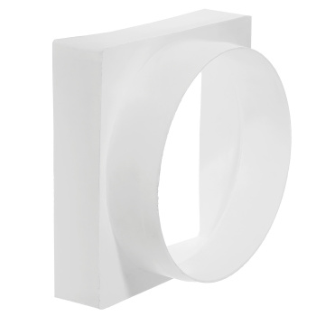 Соединитель воздуховода квадратного 100х100мм с круглым Ø100мм 10КВ *1