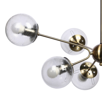 Люстра Verner Lighting N41648, 40 Вт, Е27, 8 ламп, античная бронза