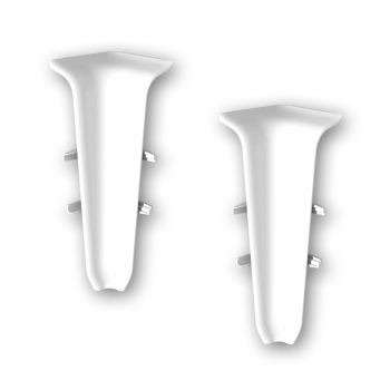 Угол внутренний IDEAL Deconika, 70 мм, 001 белый, 2 шт.