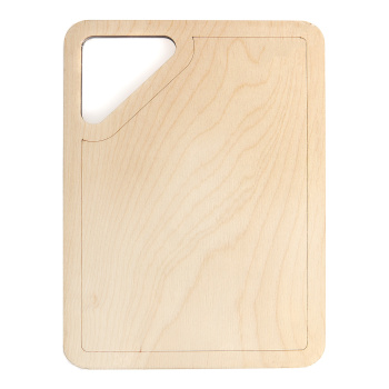 Доска разделочная дерев. (фанера) Диагональ 245х185х6мм арт.РД.011 (г.Лысьва)