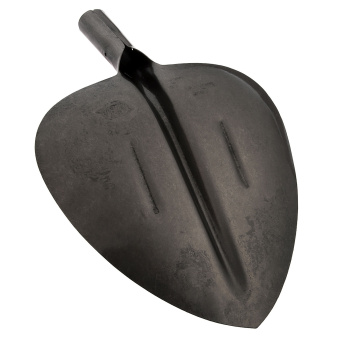 Лопата совковая из рельс стали, 328*353 щебеночная без черенка  МИ  *1/12 Лопата совковая из рельс стали, 328*353 щебеночная без черенка  МИ  *1/12