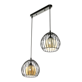 Люстра N3959/2H 2*40W E27 (l-530; h-210/800) S=8м2 VERNER LIGHTING *1