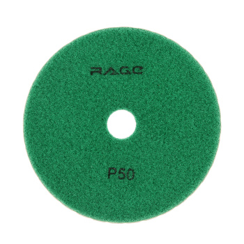 Алмазный гибкий шлифовальный круг Р50 125 мм мокрое шлифование RAGE by VIRA