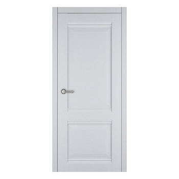 Дверное полотно глухое Сиена экошпон софт белый 600 мм Аркада