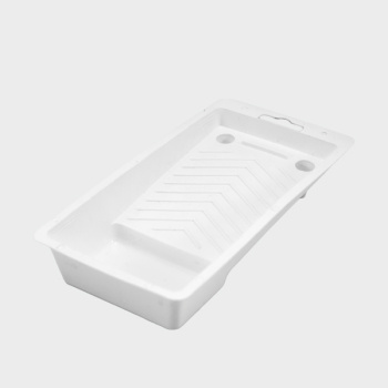 Кюветка пластмассовая 100*200мм белая B.W. арт.670-4777 DECOR *1/360