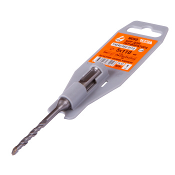 Бур по бетону 5*110мм SDS-plus 2 грани (YAE400500110) Novocraft *1/10/50