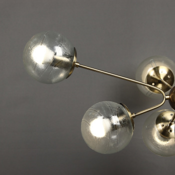 Люстра Verner Lighting N41648, 40 Вт, Е27, 8 ламп, античная бронза