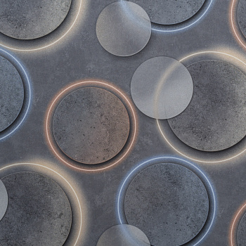 Обои флиз. Артекс Пульсар (графит) 11285-05 10х1.06м  *1/6