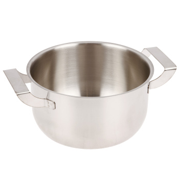 Кастрюля нерж. "АМЕТ" "Дачная" 1,5л d16см, выс.9,1см, d дна13см Мет.кр. 1с813 (Аша)  *1/6