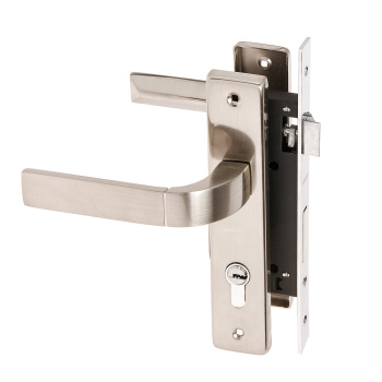 Замок врезной 70мм никель матовый N107 Нора-М *1/20