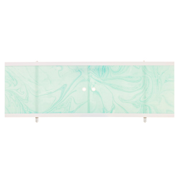 Экран под ванну "Ультра легкий" Бирюзовый 1,48м *2