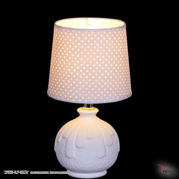 яяяЛампа настольная 17505-0.7-01DY (керамика+абажур)  *1/24