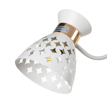 Люстра 01579-3.3-03 WH+FGD Е27 60Вт S=18м2 *1/6