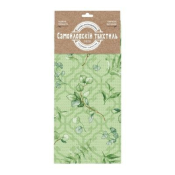 Полотенце вафельное 40*70см на хангере 8966/1 Дендра Самойловский текстиль *1/20