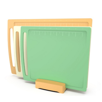 Доски разделочные пластм. Набор 3шт на Подставке "Practic" арт.30433 ("Полимербыт") *1/6