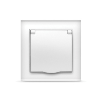 Розетка Бриллиант СП 1-мест. белая сз с крышкой 16А IP20 UNIVersal 7947649 *10100 Розетка Бриллиант СП 1-мест. белая сз с крышкой 16А IP20 UNIVersal 7947649 *10100