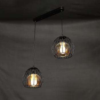 Люстра N3959/2H 2*40W E27 (l-530; h-210/800) S=8м2 VERNER LIGHTING *1