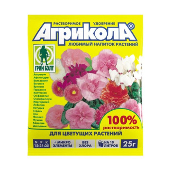 Удобрение Агрикола №11 для цветущих растений 25г. *10/200