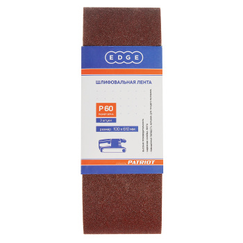 Шлифлента EDGE 100*610 P60 (набор 3шт.) PATRIOT *1/10