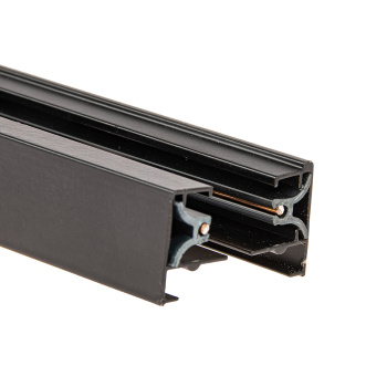 Шинопровод однофазный GENERAL 2метра черный 220В G-1-2-TR-IP20-B 581220 *1/20