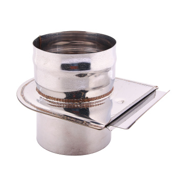 Шибер-задвижка d.115 0,8мм нержавейка AISI 430 GS аналог РП11 *1/10