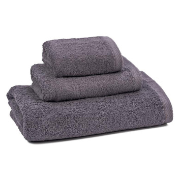 Полотенце махровое 70*130см Буржуа Нуво серый Lavander Grey 500гр/м2 Василиса *1