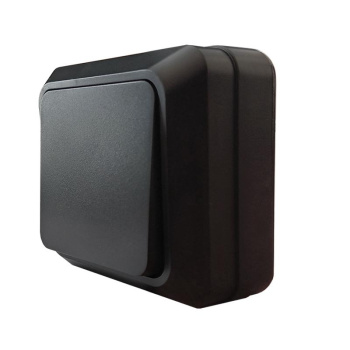 Выключатель "Олимп" ОП 1кл. черный 10А IP20 UNIVersal 2209 *10/200