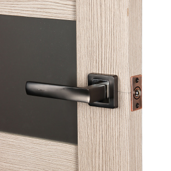 Дверь межкомнатная остеклённая ЦАРГИ COMFORT-12 Лиственница КАПУЧИНО 3D 700мм BROZEX-WOOD *1