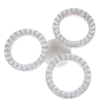 Люстра 09847-0.3-03A WH LED ПДУ+диммер S=10м2 *1